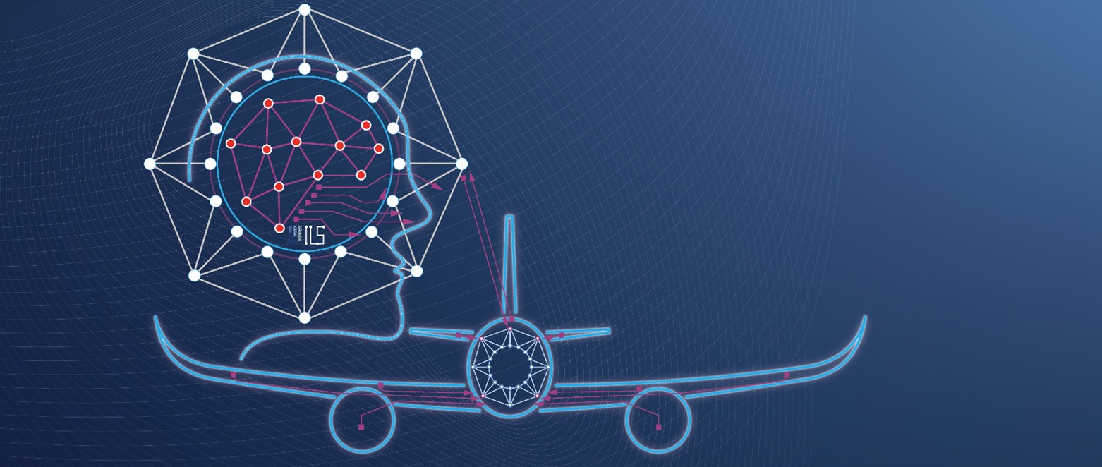 KI-generierte Grafik eines Flugzeugs